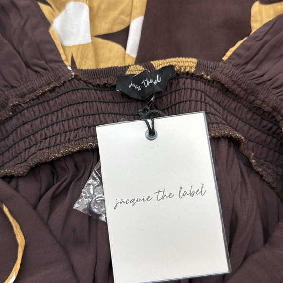 Jacquie The Label TAKE MY HAND FLORAL MINI DRESS Size Small NWT - Picture 10 of 10